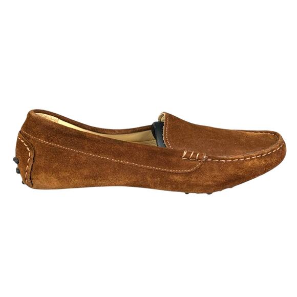 M. Gemi Women’s Felize Brown Suede Driving Shoe Size 36 US 5.5